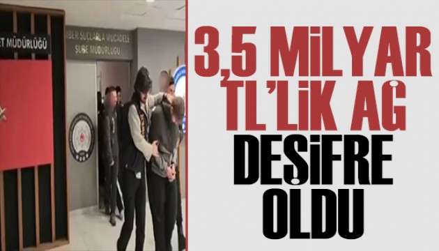 Bursa'da 22 kişi tutuklandı! 3,8 milyar liralık ağ deşifre oldu