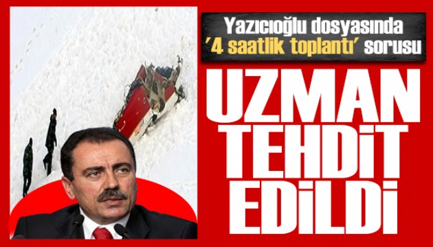 Yazıcıoğlu dosyasında yeni iddia: Alman uzman tehdit edildi