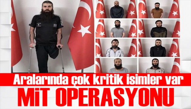 MİT'ten sınır ötesi operasyon! Kritik isimler yakalandı