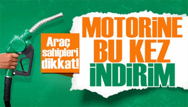 Araç sahipleri dikkat! Motorine indirim geliyor