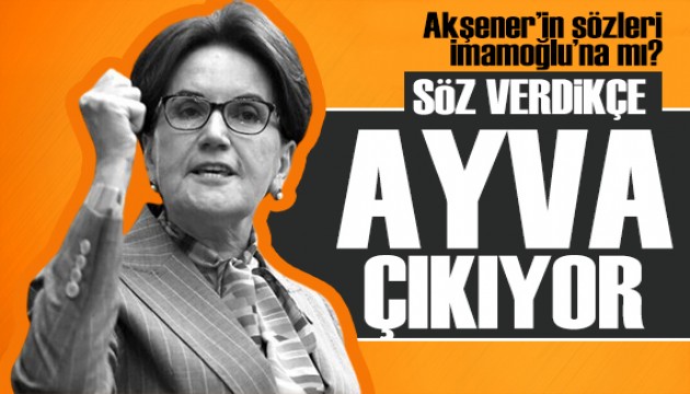 Akşener'in sözleri İmamoğlu'na mı? 'Kefalet koyduk yamuk çıktı'