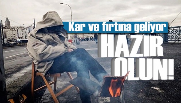 Meteoroloji'den o bölgelere uyarı: Kara kış geldi