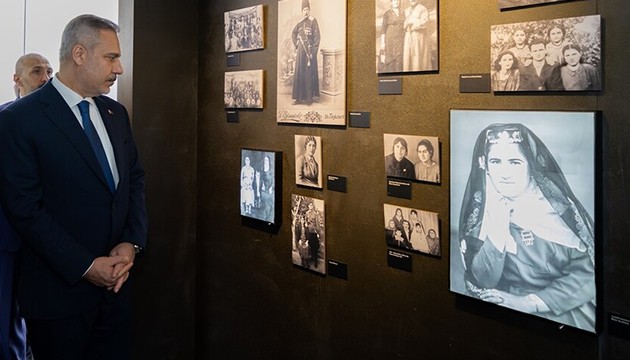 Bakan Fidan'dan, Ahıska Türkleri sergisine ziyaret