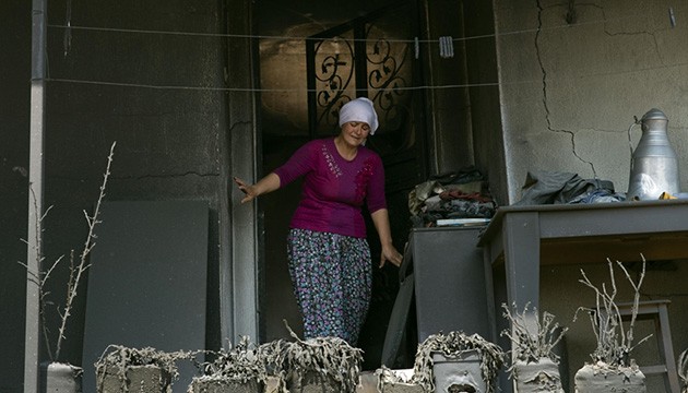 Alevlerin arasından kurtulan çift o anları anlattı