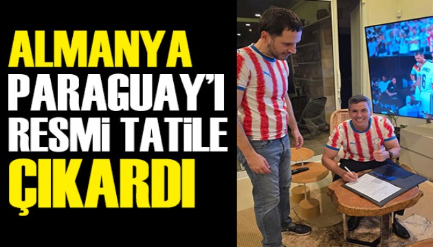 Almanya'yı eleyen Paraguay, 30 Haziran'ı resmi tatil ilan etti!