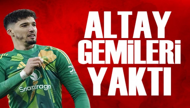 Altay gemileri yaktı | Spor manşetleri