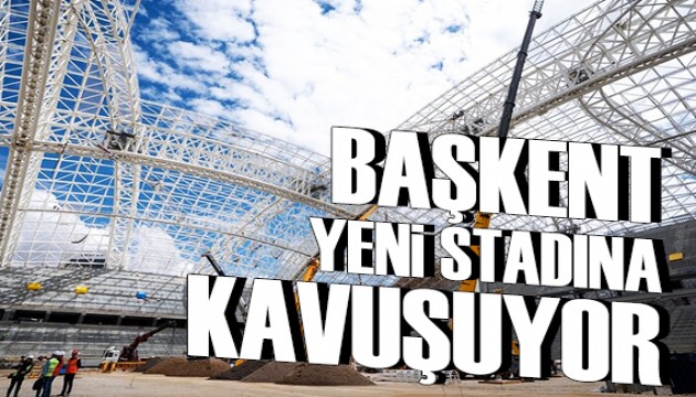 Ankara'nın 51 bin kişilik stadında sona doğru