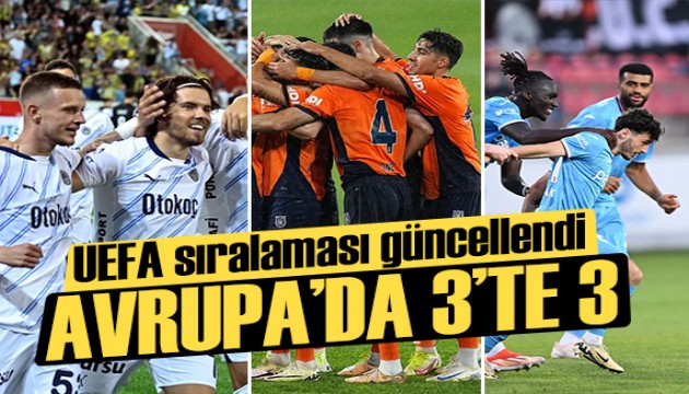 Avrupa maçlarına 3’te 3’le başladık