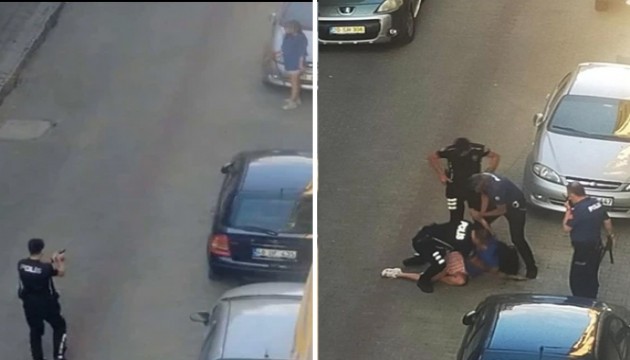 Aydın'da genç kız korku saçtı