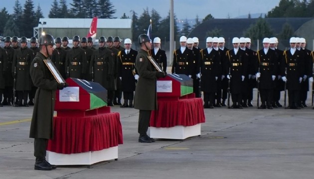 Libyalı askerler ülkelerine uğurlandı