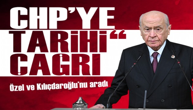Bahçeli'den 'Tarihi çağrı' öncesi Özel ve Kılıçdaroğlu'na telefon