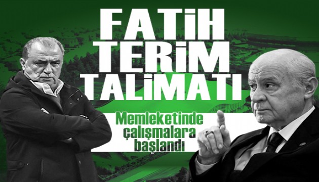 Delet Bahçeli'den Fatih Terim talimatı
