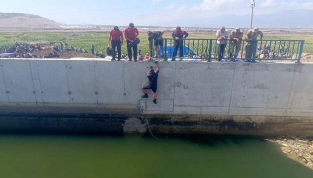 Küçük çocuk sulama kanalında boğuldu
