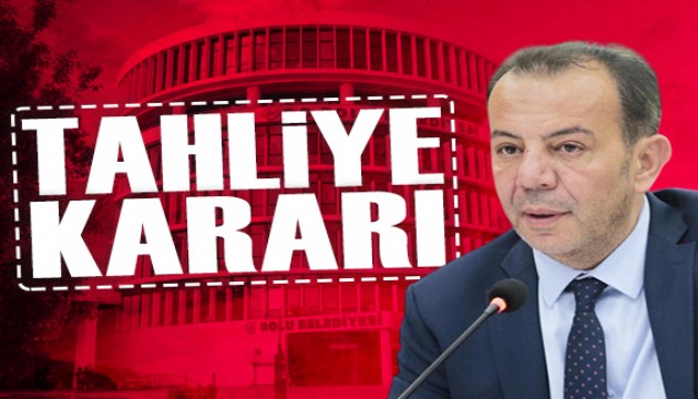 Tanju Özcan için tahliye kararı