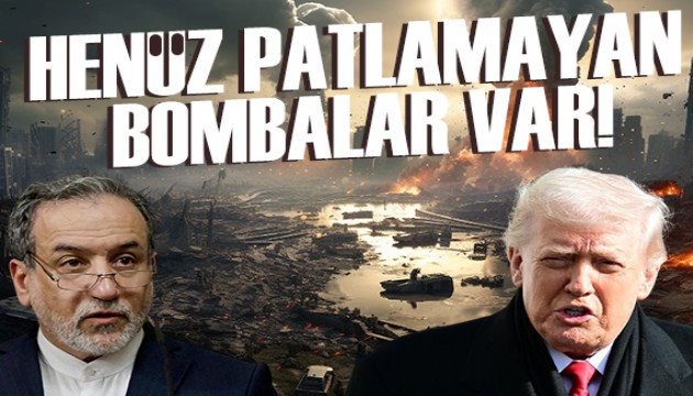 İran'dan ABD açıklaması: Henüz patlamayan bombalar var!