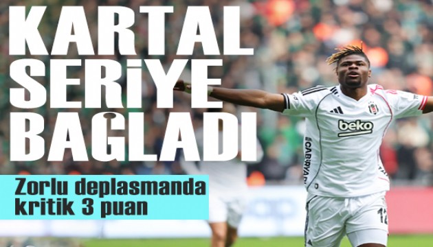 Beşiktaş seriye bağladı: Kocaeli de durduramadı