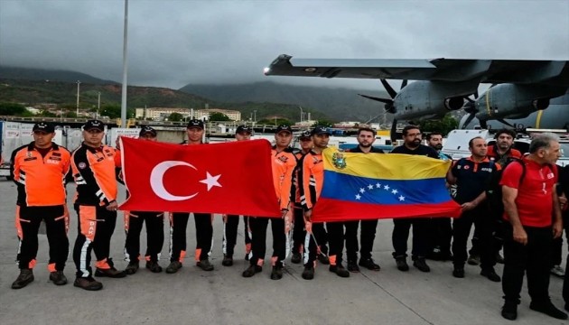 Türkiye'den Venezuela'ya yardım eli