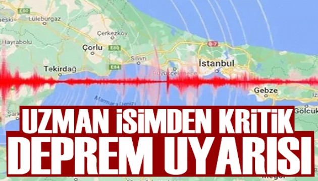 Uzman isimden kritik deprem uyarısı