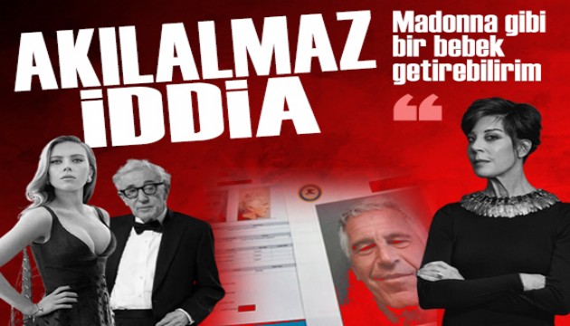 Epstein belgelerinde iğrenç iddialar: 'Madonna gibi bir bebek getirebilirim'
