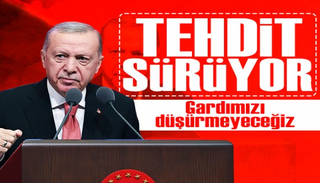 Cumhurbaşkanı Erdoğan'dan 15 Temmuz mesajı: 'Tehdit halen sürüyor, gardımızı düşürmeyeceğiz'