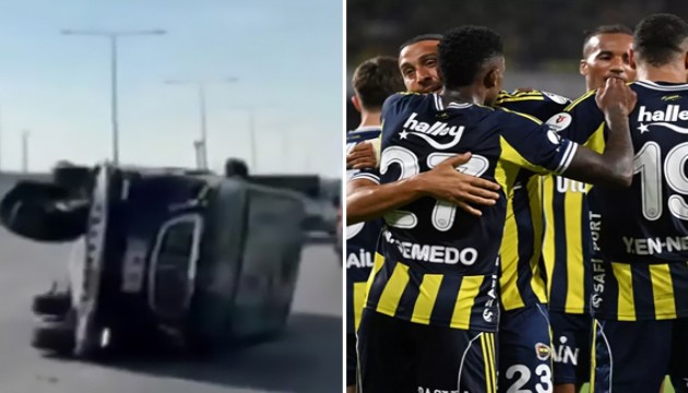 Fenerbahçeli yıldızın eşi kaza yaptı: Kulüpten açıklama geldi