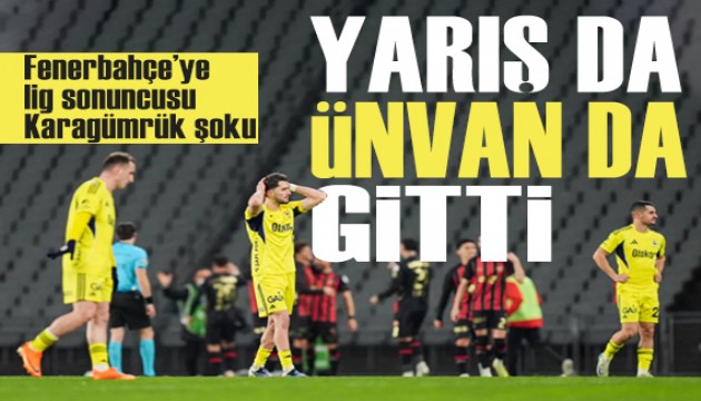 Fenerbahçe’ye Karagümrük şoku: Namağlup ünvanı da gitti