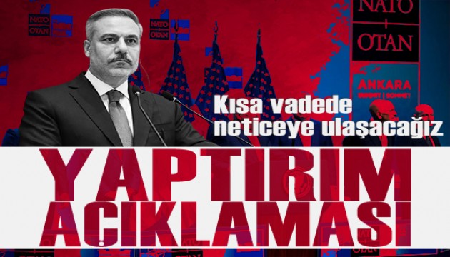 Hakan Fidan'dan ABD yaptırımları açıklaması: 'Kısa vadede neticeye ulaşacağız'