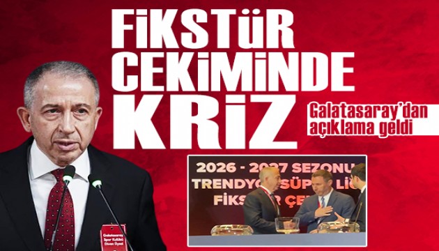 Fikstür çekiminde el sıkışma krizi: Galatasaray'dan açıklama