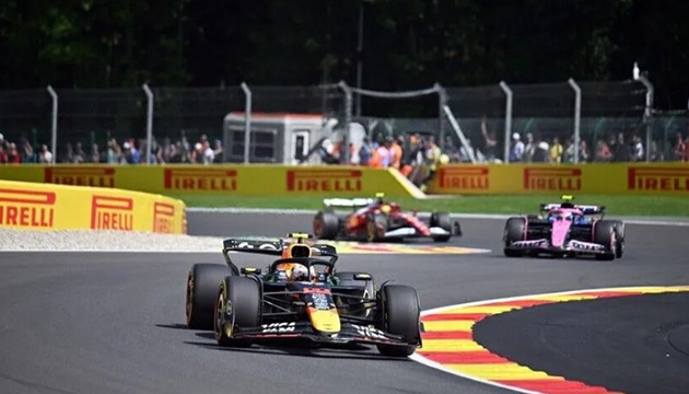 F1'de sırada Belçika etabı