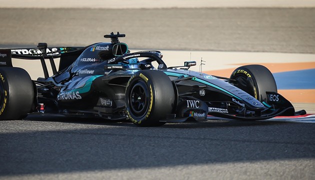 F1'de ilk yarışı Russell kazandı