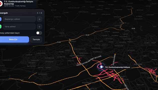 NATO Zirvesi haritasına yoğun ilgi