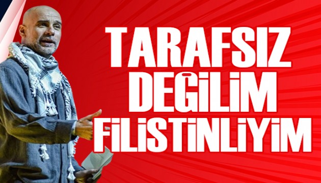 Yahudi Konseyi'ne Guardiola'dan tokat gibi yanıt: Tarafsız değilim, Filistinliyim