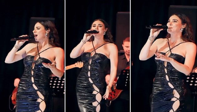 Defne Samyeli'den olay görüntü!
