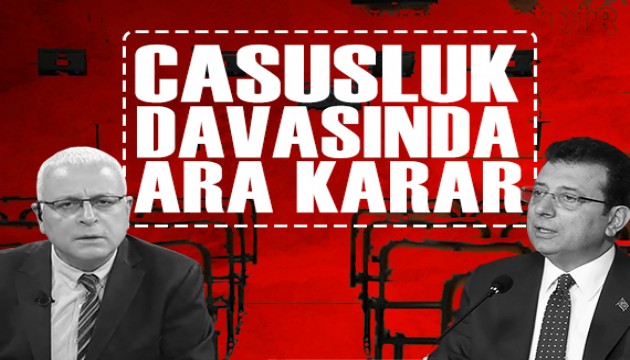 Siyasal casusluk davasında ara karar