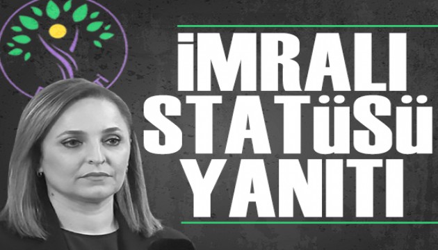 DEM Parti'den Cumhurbaşkanı Erdoğan'a İmralı statüsü yanıtı: 'Herhangi birinden bahsetmiyoruz'