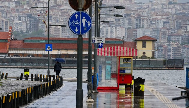 İzmir'de yağış miktarı arttı
