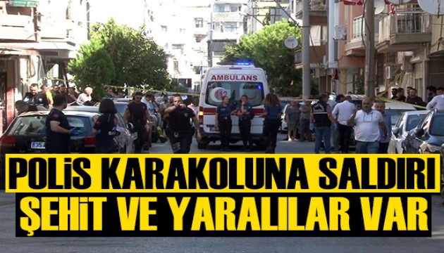 İzmir'de karakola silahlı saldırı: Şehit ve yaralılar var