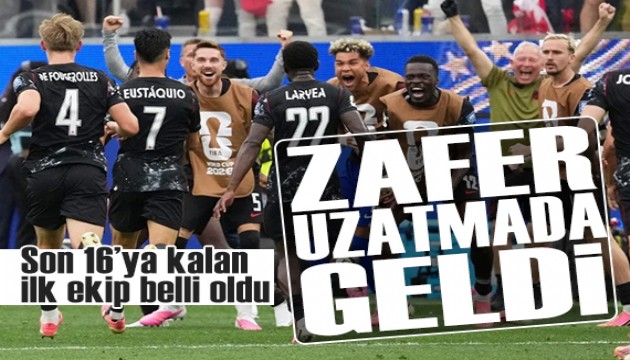 Son 16'ya kalan ilk takım belli oldu