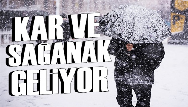 Meteoroloji'den kar ve kuvvetli yağış uyarısı