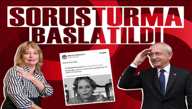 Mine Kırıkkanat hakkında soruşturma başlatıldı