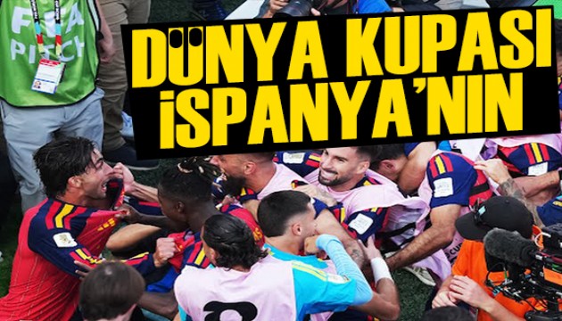 Dünya Kupası İspanya'nın!