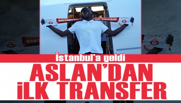Galatasaray'ın yeni transferi İstanbul'da