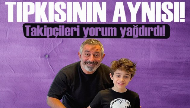Cem Yılmaz’dan oğlu Kemal ile paylaşım!