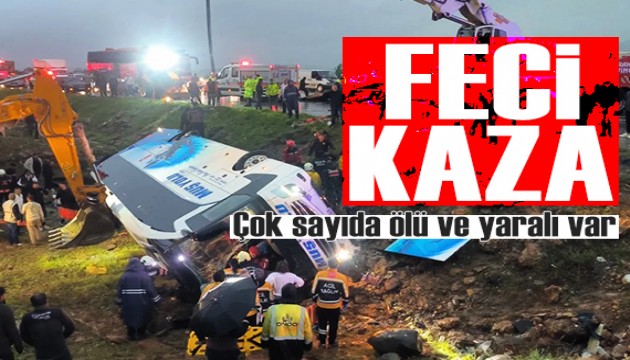 Malatya'da feci kaza: Çok sayıda ölü ve yaralı var