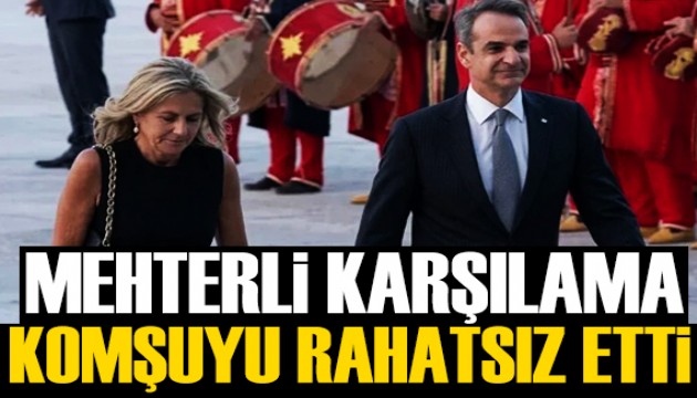 Ankara'da mehterli karşılama komşuyu rahatsız etti: Türkler geliyor