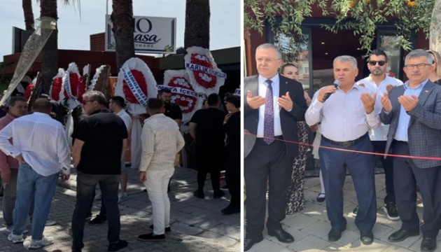 Meyhaneyi dualarla açtılar