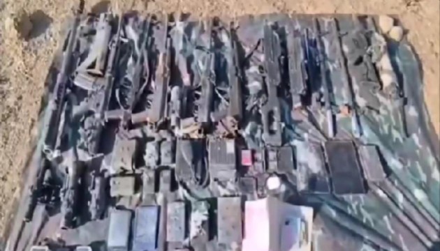 Irak'ın kuzeyinde PKK'lı teröristlere ait çok sayıda silah ve malzeme ele geçirildi