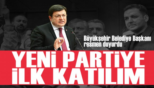 Özgür Özel'in kuracağı yeni partiye ilk katılım: Başkan resmen duyurdu