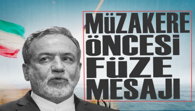 İran'dan müzakere öncesi füze mesajı