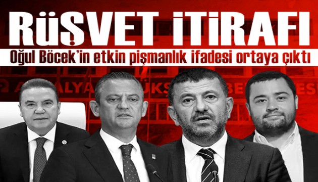 Muhittin Böcek'in oğlu Gökhan Böcek'ten rüşvet itirafı: 'Özel'in talimatıyla arandım, Ankara'ya 1 milyon euro götürdüm'